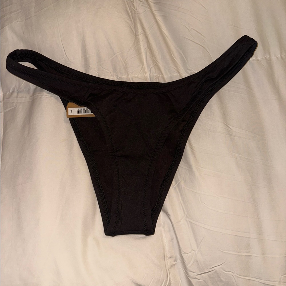 SKIMS Tanga Black Bikini Bottom